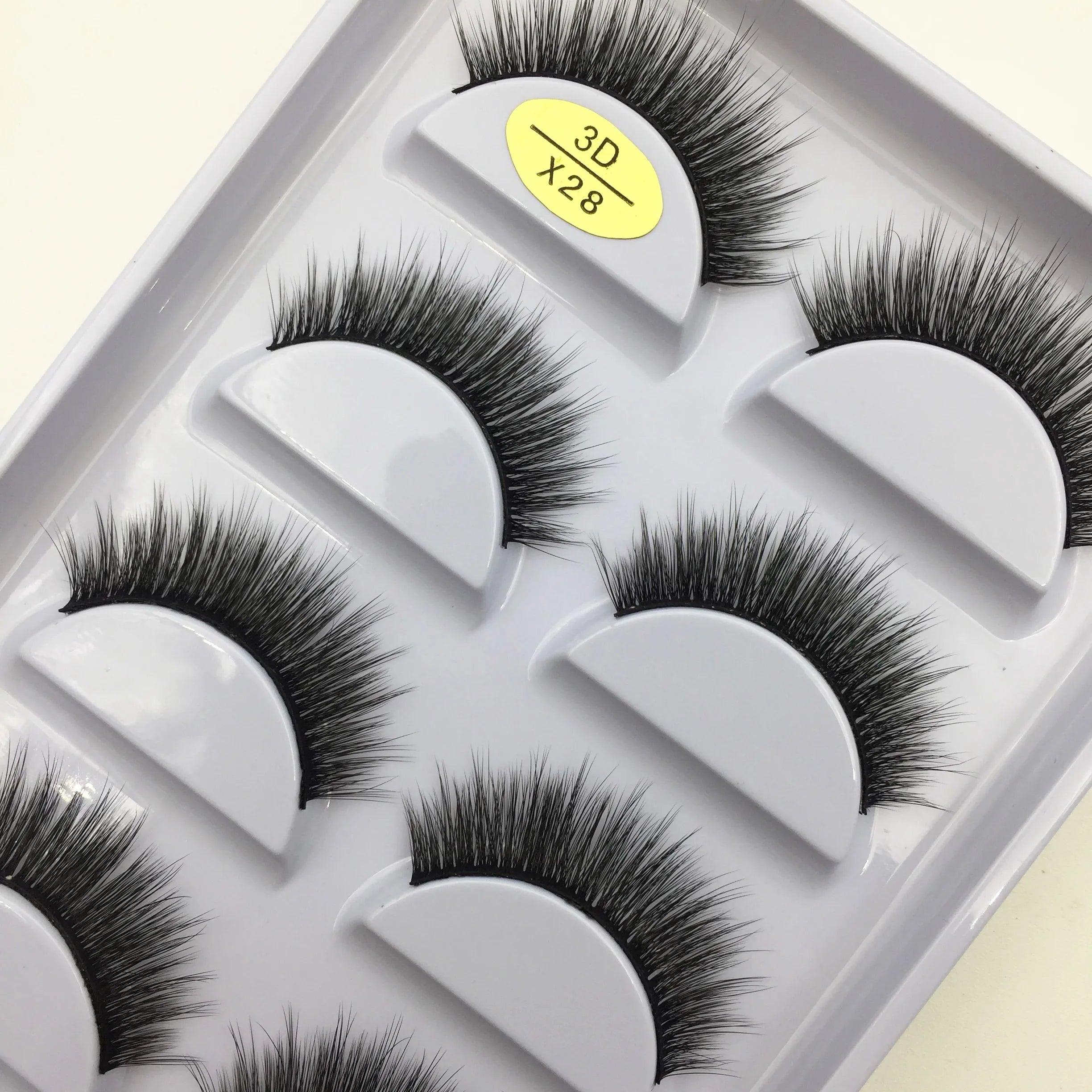 33 Style 10/50/100 Boxes 5 Pairs Natural 3D Mink False Eyelashes Makeup Fake Eye Lashes Faux Cils Make Up Beauty Tools Wholesale  DailyAlertDeals X28 5Pairs 50Boxes 250Pairs