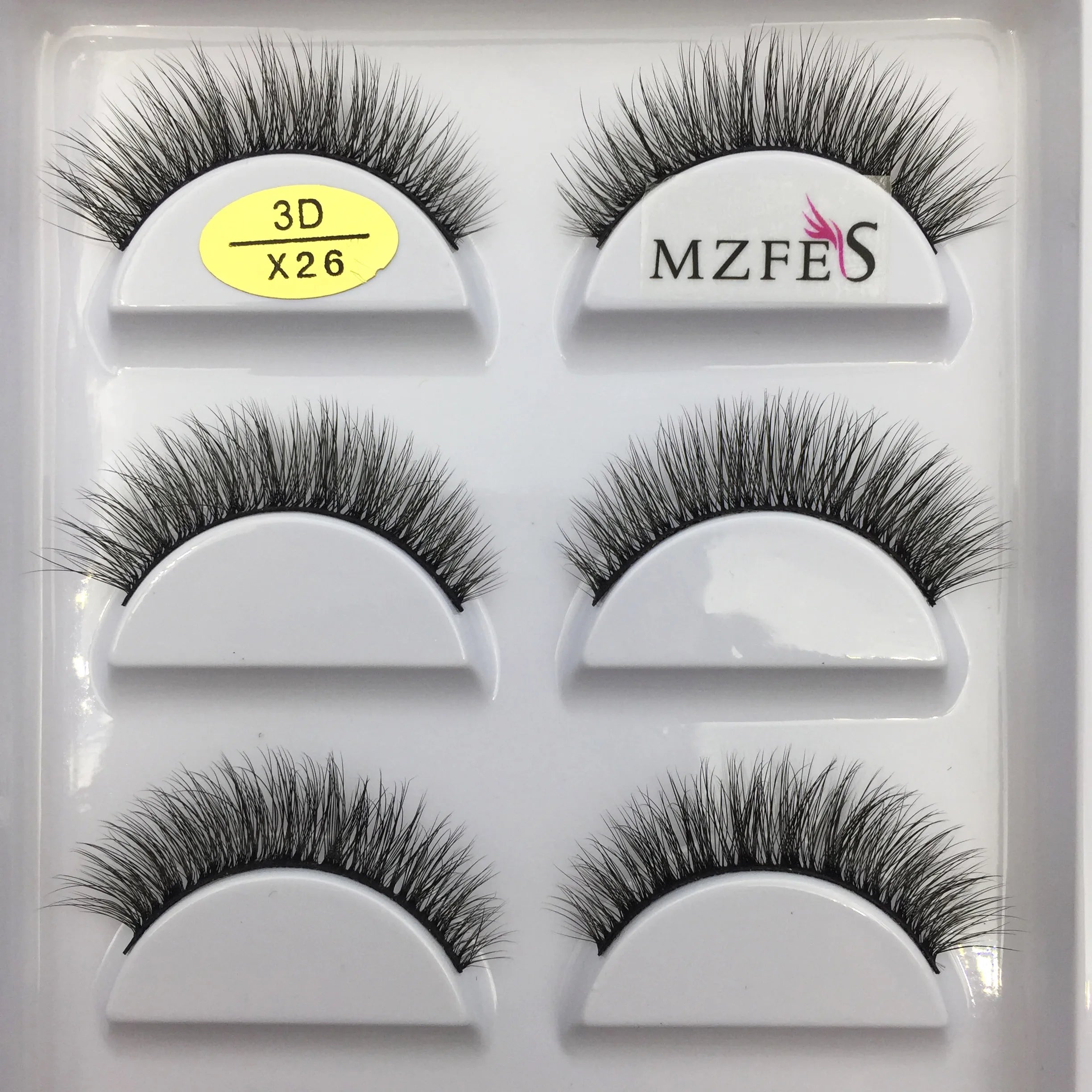 33 Style 10/50/100 Boxes 5 Pairs Natural 3D Mink False Eyelashes Makeup Fake Eye Lashes Faux Cils Make Up Beauty Tools Wholesale  DailyAlertDeals X26 5Pairs 50Boxes 250Pairs