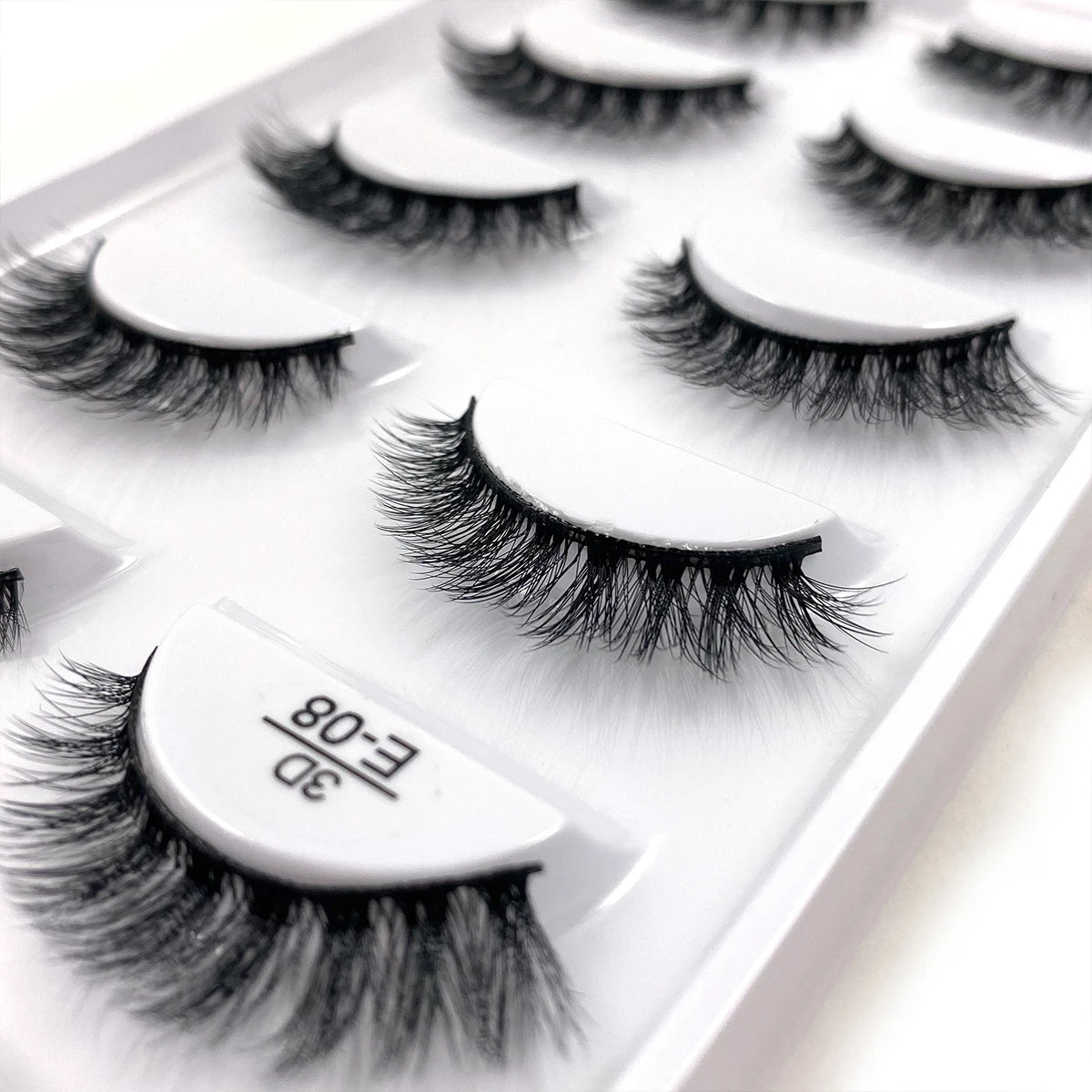 5/10/20/30/50 Boxes 5 Pairs Natural 3D Mink False Eyelashes Makeup Fake Eye Lashes Faux Cils Make Up Beauty Wholesale Lashes H13  DailyAlertDeals