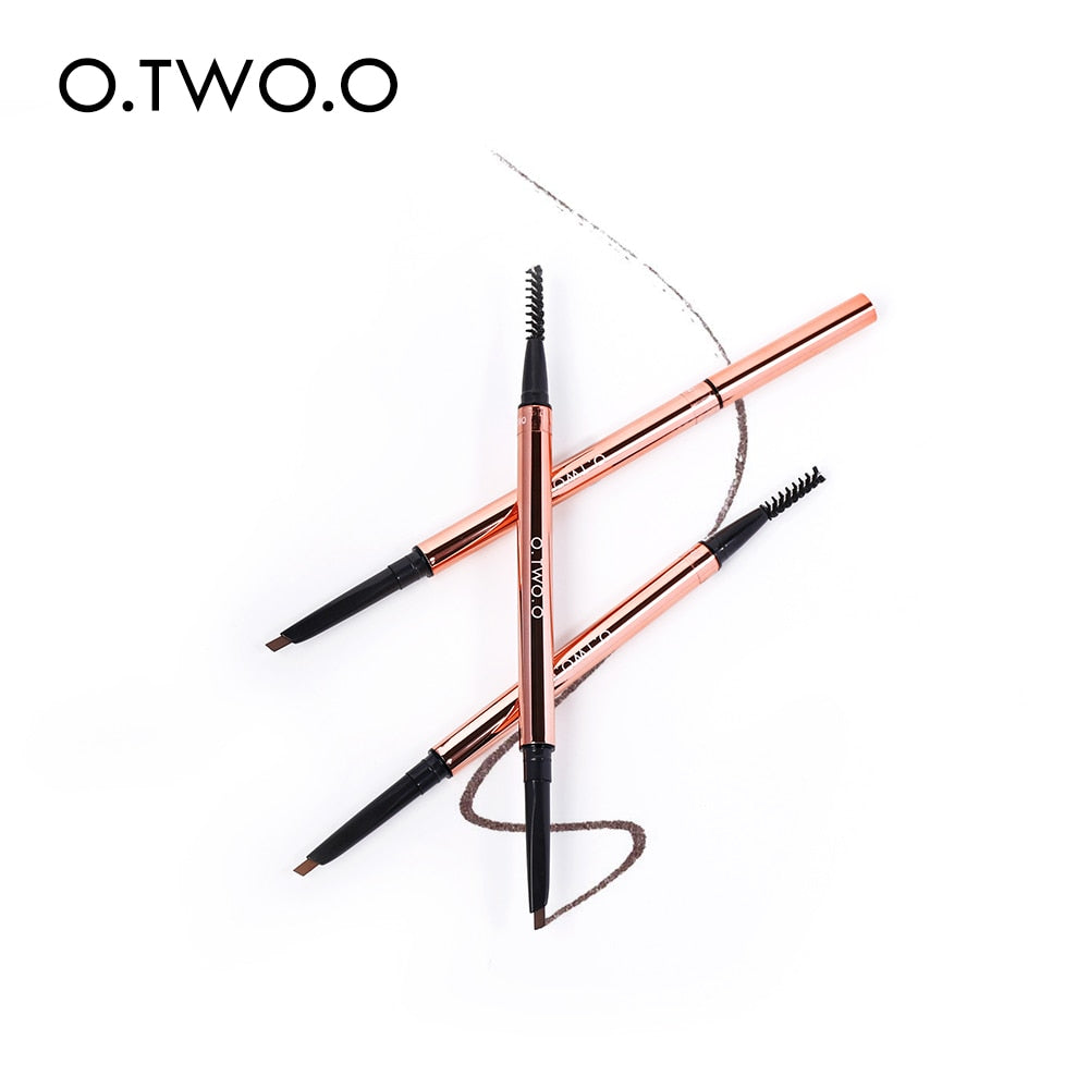 O.TWO.O Ultra Fine Triangle Eyebrow Pencil Precise Brow Definer Long Lasting Waterproof Blonde Brown Eye Brow Makeup 6 Colors 0 DailyAlertDeals