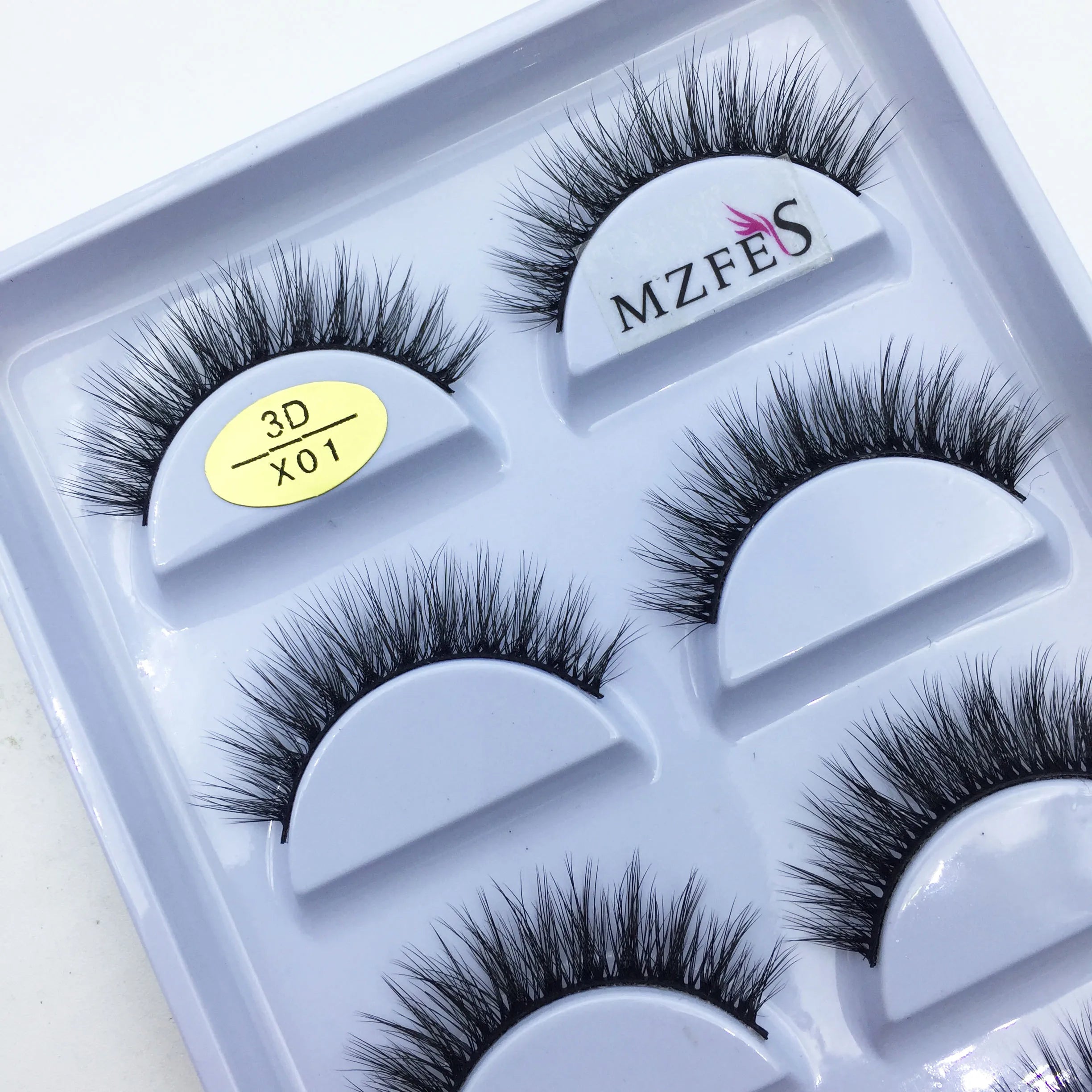 33 Style 10/50/100 Boxes 5 Pairs Natural 3D Mink False Eyelashes Makeup Fake Eye Lashes Faux Cils Make Up Beauty Tools Wholesale  DailyAlertDeals X01 5Pairs 50Boxes 250Pairs