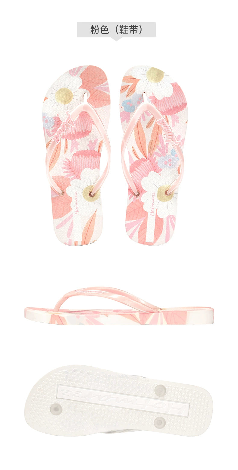 Hotmarzz Fashion Plywood Bathroom Bath Flip Flops DailyAlertDeals