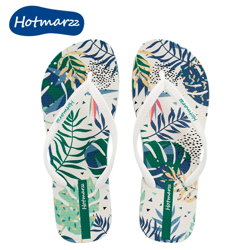 Summer Outdoor Non-Slip Bath Splint Swimming Flip-Flops DailyAlertDeals White (Green Tracer Jungle) 41