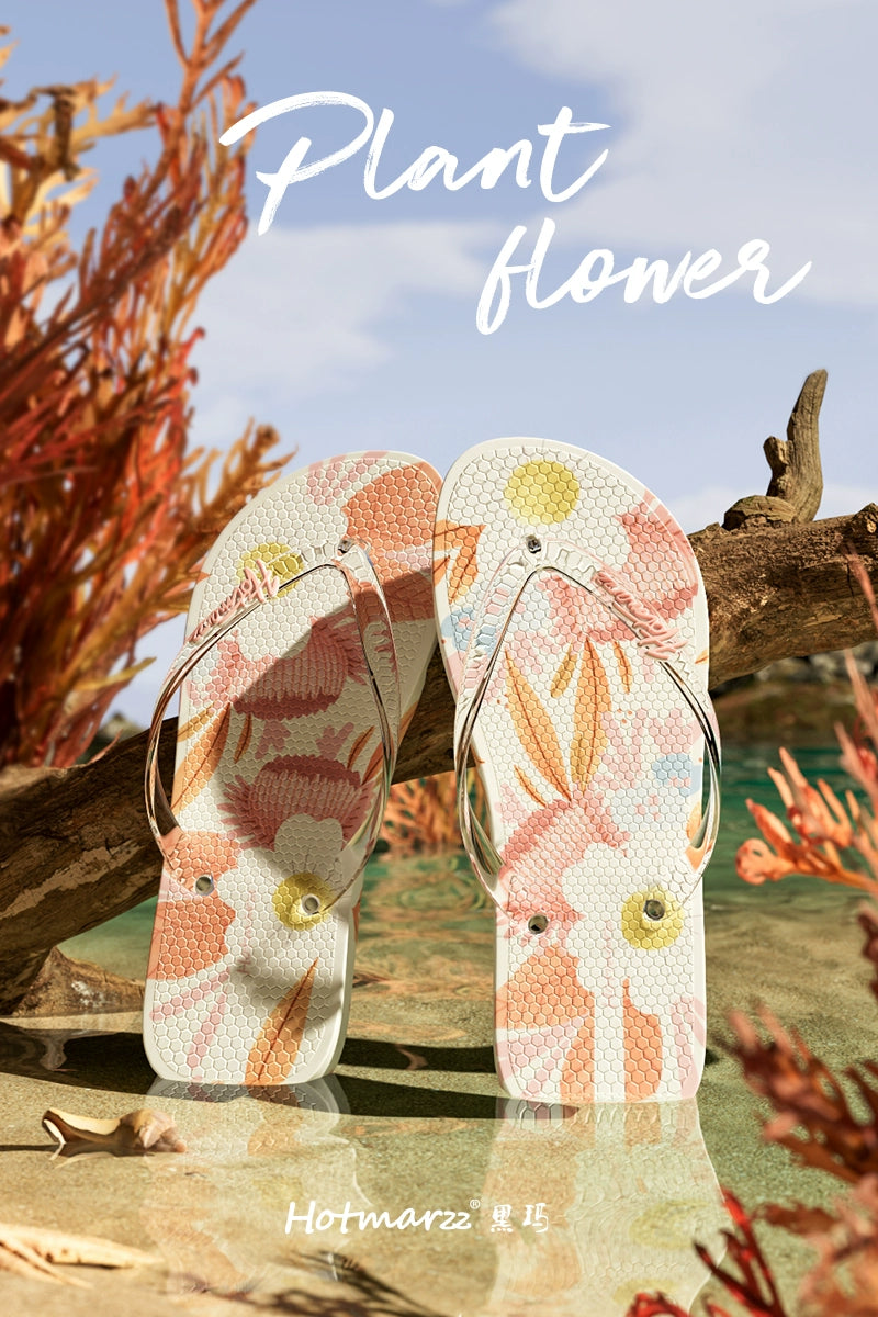Hotmarzz Fashion Plywood Bathroom Bath Flip Flops DailyAlertDeals