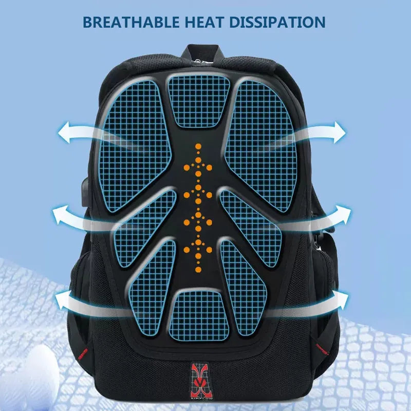 2023 Waterproof 17 Inch Laptop Backpack Men USB Charging Travel Backpack Women Oxford Rucksack Male Vintage School Bag Mochila DailyAlertDeals