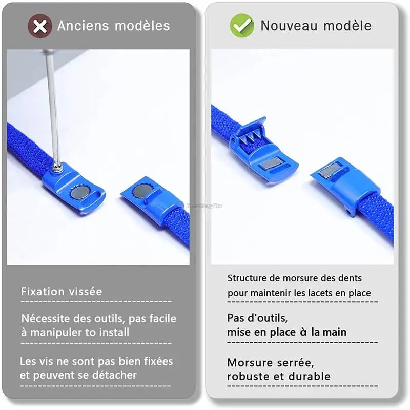 Colorful Magnetic Lock Shoelaces without ties Elastic Laces Sneakers No Tie Shoe laces Kids Adult Flat Shoelace Rubber Bands DailyAlertDeals