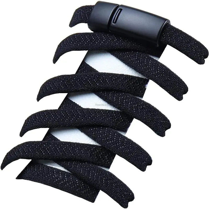 Colorful Magnetic Lock Shoelaces without ties Elastic Laces Sneakers No Tie Shoe laces Kids Adult Flat Shoelace Rubber Bands DailyAlertDeals