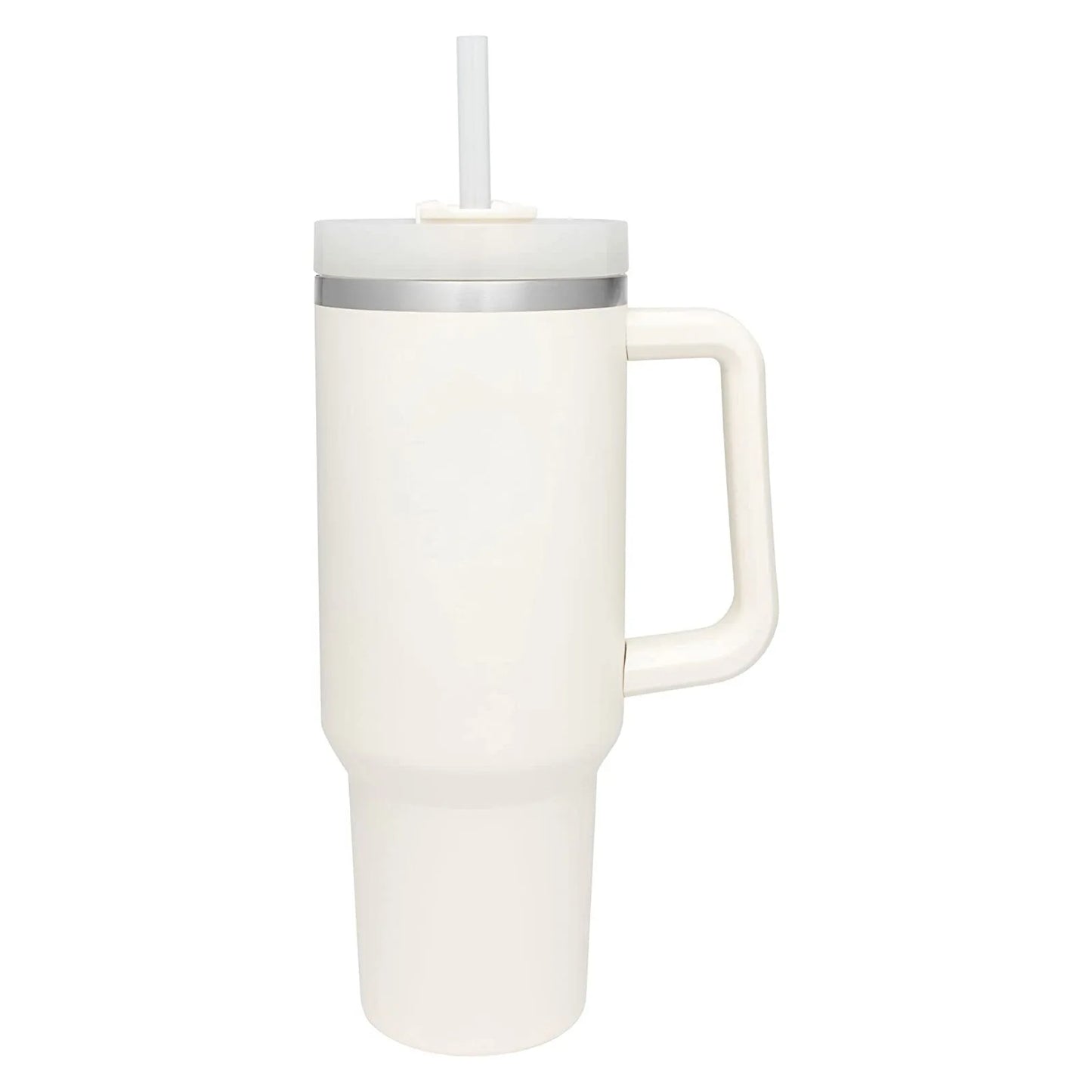 1PC Bingba Cup Car Large Capacity Portable Handle Cup Stainless Steel Insulation Cup Coffee Insulation Cup 40oz DailyAlertDeals