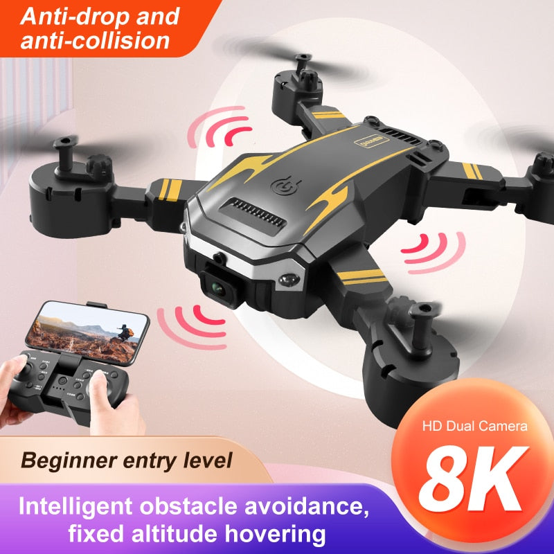 KOHR New G6 Aerial Drone 8K S6 HD Camera GPS Obstacle Avoidance Q6 RC Helicopter FPV WIFI Professional Foldable Quadcopter Toy 0 DailyAlertDeals