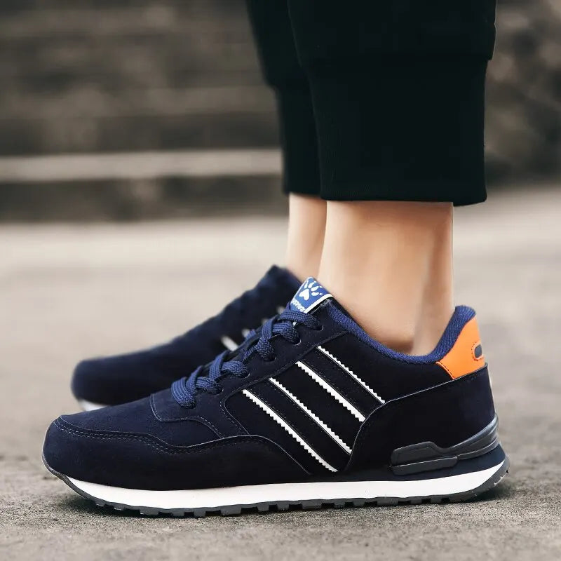 High Quality Men's Sneakers Leather Casual Shoes Autumn New Breathable Men Shoes DailyAlertDeals