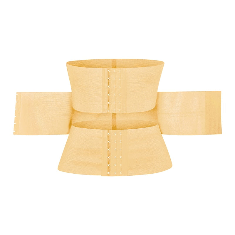 MISTHIN Latex Waist Trainer Double Belt Corset For Women Adjustable Corset Belly Reducing Fajas Girdle Firm Shaper 0 DailyAlertDeals Skin XS China
