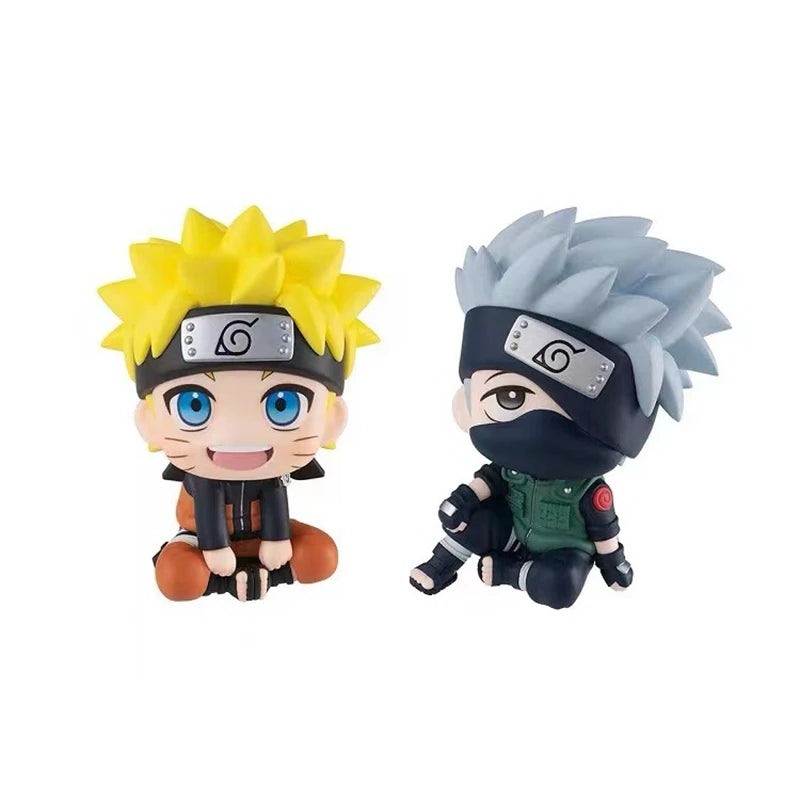 9cm Naruto Anime Figure Naruto Kakashi Action Figure Q Version Kawaii Sasuke Itachi Figurine Car Decoration Collection Model Toy  DailyAlertDeals