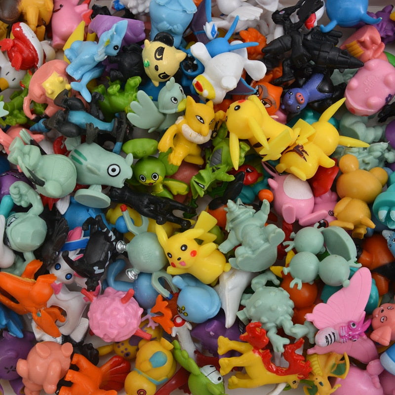 144 Style Pokemon Figure Toys Anime Pikachu Action Figure Model Ornamental Decoration Collect Toys For Children's Christmas Gift 0 DailyAlertDeals