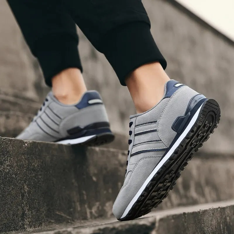 High Quality Men's Sneakers Leather Casual Shoes Autumn New Breathable Men Shoes DailyAlertDeals