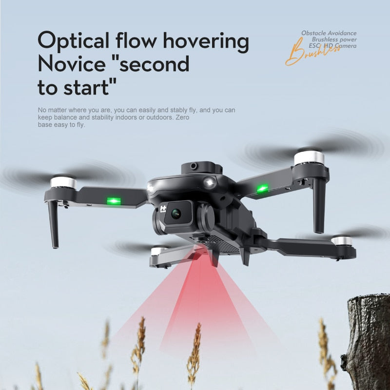 New LS KS11 Mini Drone 4K Professional 8K Dual Camera Obstacle Avoidance Optical Flow Positioning Brushless RC Dron Quadcopter 0 DailyAlertDeals