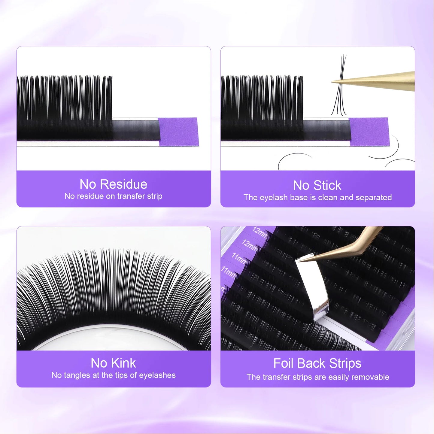 NAGARAKU All Size 6 Cases C D CC DD Curl Faux Mink Eyelashes Extension Individual Eyelashes Artificial Fake False Eyelashes DailyAlertDeals