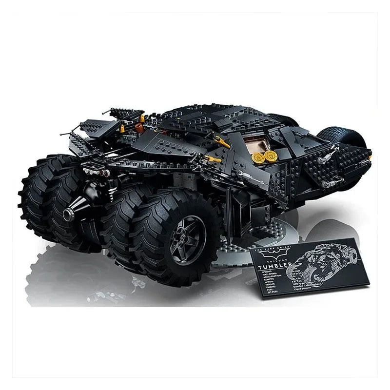 MINISO Disney 2049PCS Pellets Bricks The Batmobile Tumbler BatPod Motorcycle Set Model Building Blocks Boys 76240 Gifts Kids Toy DailyAlertDeals
