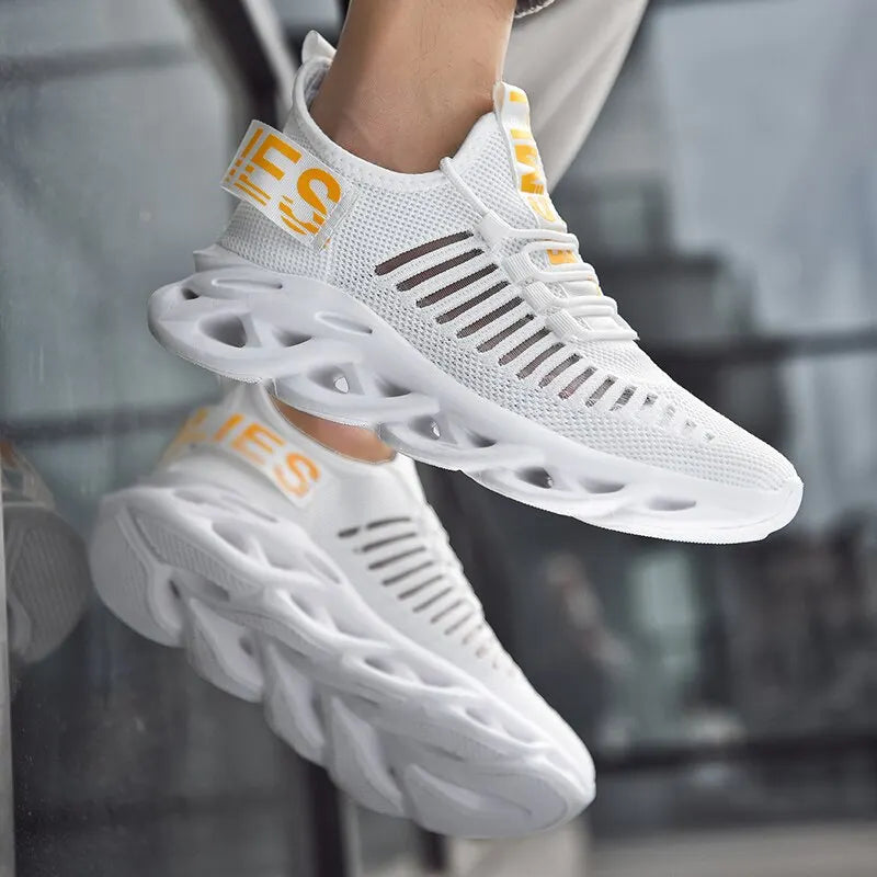 Men Shoes Comfortable Sneakers Breathable Running Shoes For Men Mesh Fashion Sport Shoes DailyAlertDeals