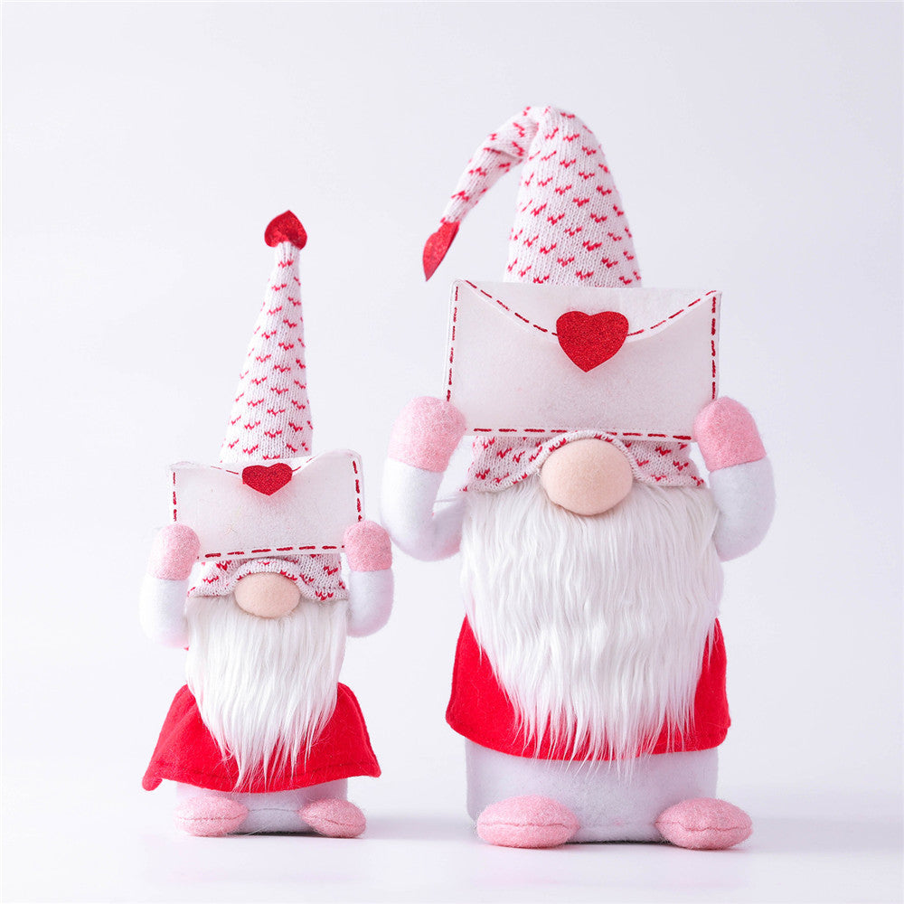 Rudolph Valentine's Day Doll Ornaments Special gift for Girlfriend Gifts Orange Felix