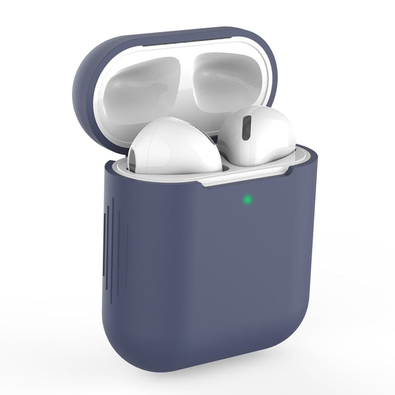 Silicone Earphone Cases For Airpods 1/2, Airpods Case Headphones Case Protective Case For Apple Airpods 1/2 Airpods Covers Silicone Earphone Cases For Airpods DailyAlertDeals 12