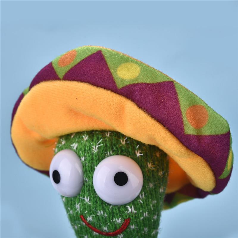 Lovely Talking Toy Dancing Cactus Doll Speak Talk Sound Record Repeat Toy Kawaii Cactus Toys Children Home Decor Accessories 0 DailyAlertDeals