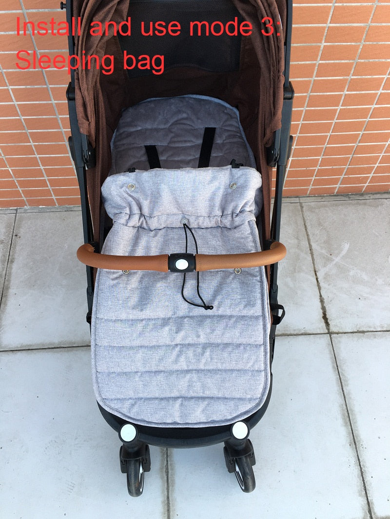 Baby Stroller Sleeping Bag Pram Warm Footmuff Cotton Envelope Sleepsacks For Yoyaplus and Universal Stroller Accessories 0 DailyAlertDeals