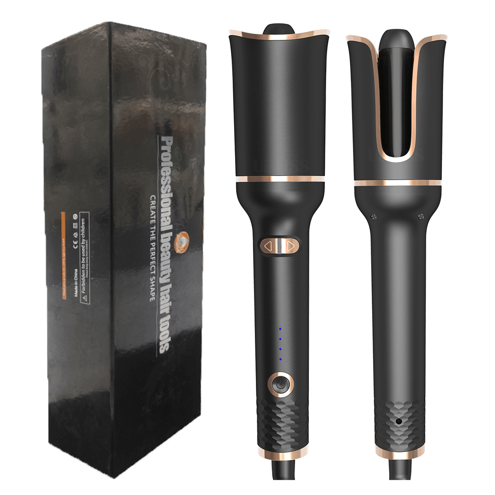 Auto Rotating Ceramic Hair Curler Automatic Curling Iron Styling Tool Hair Iron Curling Wand Air Spin and Curl Curler Hair Waver DailyAlertDeals China with box 1 US