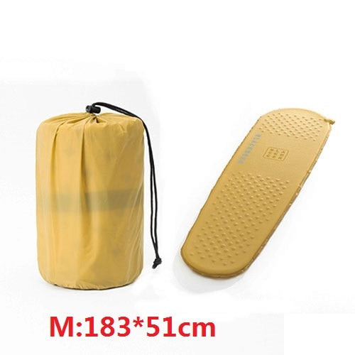 Outdoor Light Self-inflating Sleeping Pad Foam Ultra-light Mattress for Camping Hiking Backpacking inflatable mattress Sleeping Pad Foam DailyAlertDeals Dersert M 183 USA