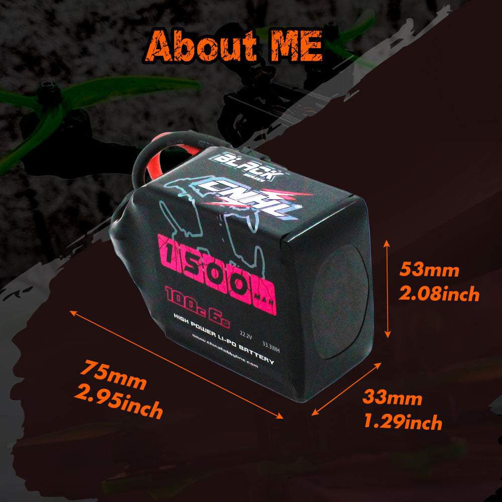 2PCS CNHL Lipo Battery 4S 6S 14.8V 22.2V 1100mAh 1200mah 1300mah 1500mah 100C With XT60 For RC FPV Quadcopter Drone Airplane 2PCS CNHL Lipo Battery DailyAlertDeals