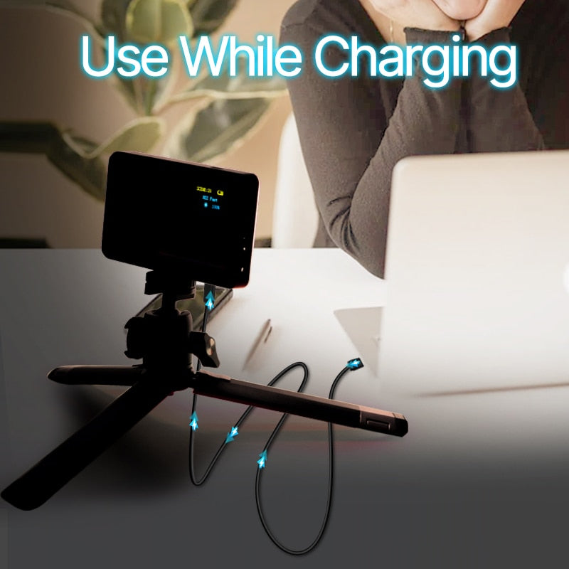 Ulanzi VL120 RGB LED Video Light Camera Light Full Color Rechargeable 3100mAh Dimmable 2500-9000K Panel Light Photo Studio Lamp Camera RGB light for Studio DailyAlertDeals