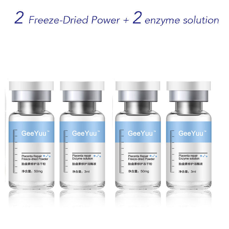 Sheep Placenta Face Serum Oligopeptide-1 Acne Treatment Serum Face Freeze-Dried Power Repair Anti-Wrinkle Liquid Facial Serum 0 DailyAlertDeals 50ml