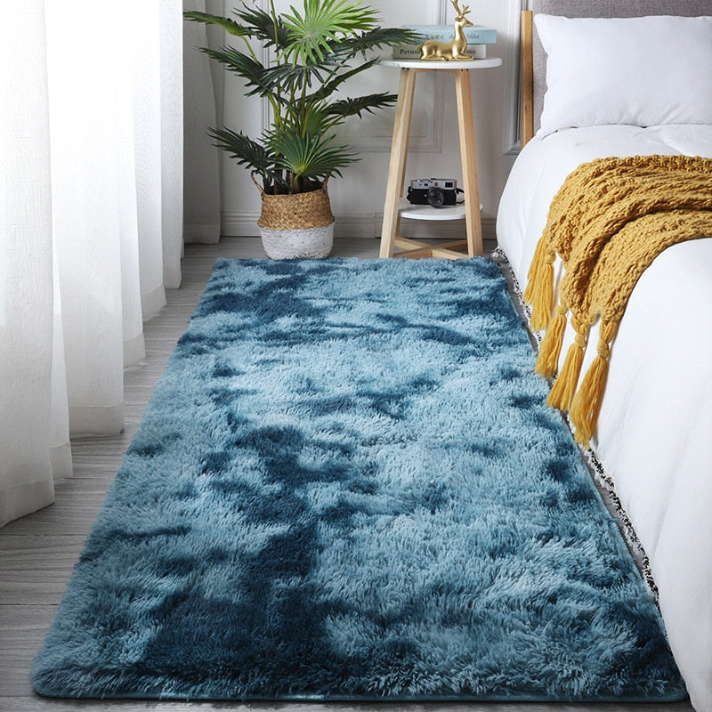 Pink Carpet For Girls Shaggy Children Floor Soft Mat Living Room Decoration Teen Doormat Nordic Red Fluffy Large Size Rugs Carpets & Rugs DailyAlertDeals SD-6 80x160cm 31x62inch