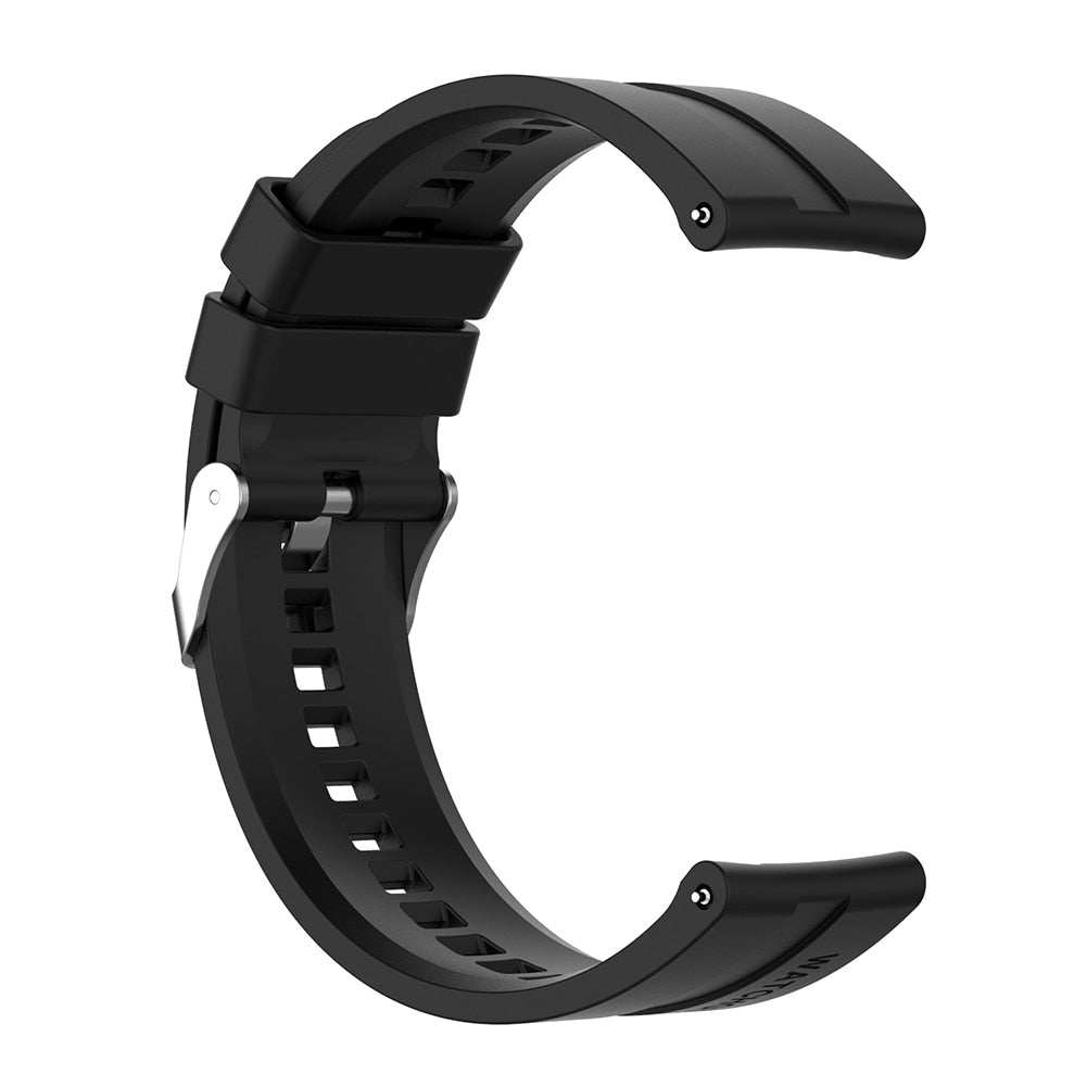 Universal Sport Watch Strap Silicone Smart Wrist Band Replacement for Huami Amazfit GTR 2e/GTR 2/GTR 47mm/Pace/Stratos/2 Stratos 0 DailyAlertDeals