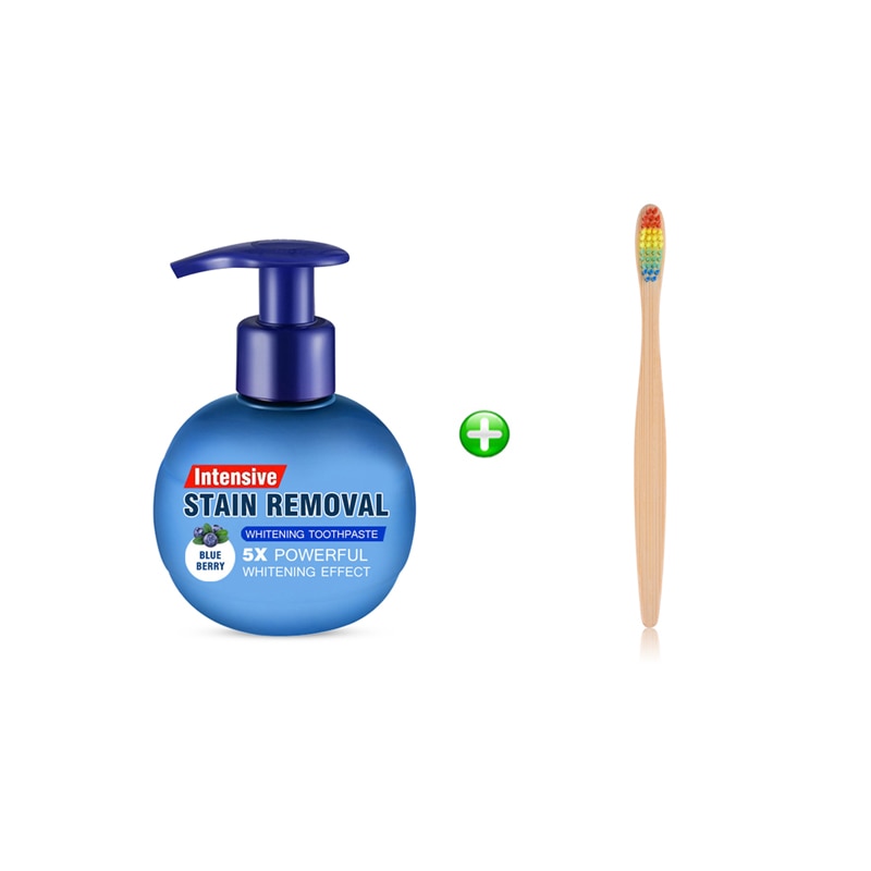 Teeth Whitening Soda Toothpaste Cleaning Stain Removal Fight Bleeding Gums Baking Dental Oral Care Bamboo Electric Toothbrush 0 DailyAlertDeals