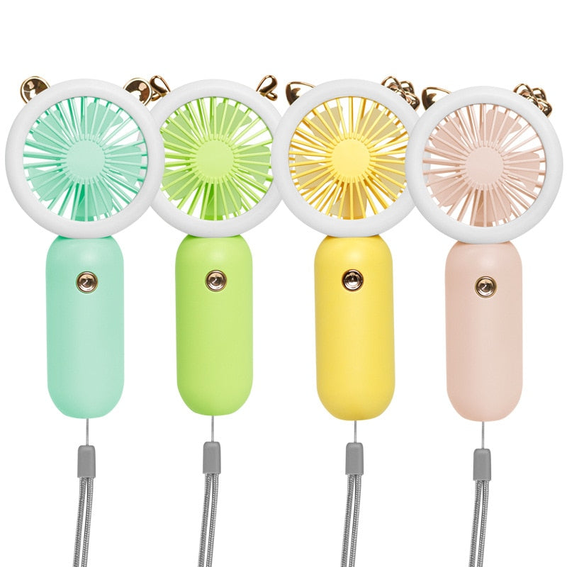 Handheld Pocket Fans USB Charging Lazy Fan Desktop Mini Fan Portable Dormitory Home Gift Student Outdoor Travel Mini Fan Portable Mini Fan DailyAlertDeals