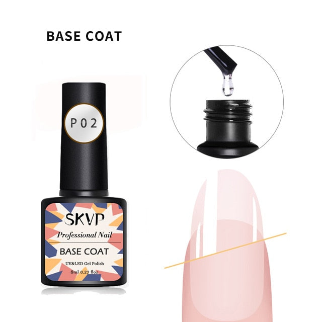 SKVP Gel Nail Polish Cat Eye Gel Semi Permanent Uv Varnish Gel Nail Art 8ML Glitter Effect Off Nail Polish Gel For Nails Design nail polish DailyAlertDeals base coat