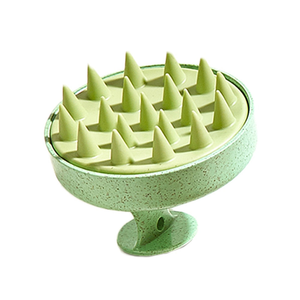 Silicone Hair Scalp Massage Brush Comb Shampoo Hair Washing Comb Magic Handle Brush Bath Spa Massage Brush Escova De Cabelo DailyAlertDeals