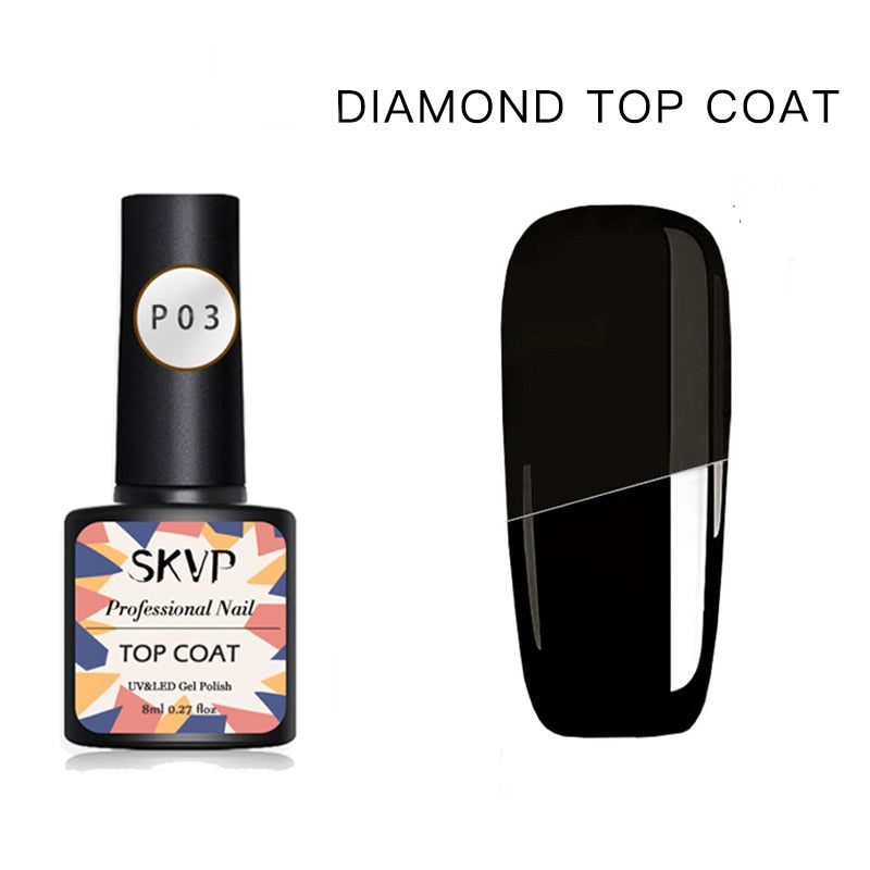 SKVP Gel Nail Polish Cat Eye Gel Semi Permanent Uv Varnish Gel Nail Art 8ML Glitter Effect Off Nail Polish Gel For Nails Design nail polish DailyAlertDeals top coat
