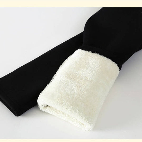 Winter Women Leggings Velvet Warm Pants Hight Waist Leggings Women Solid Color Legging Comfortable Keep Warm Stretchy Legging 0 DailyAlertDeals