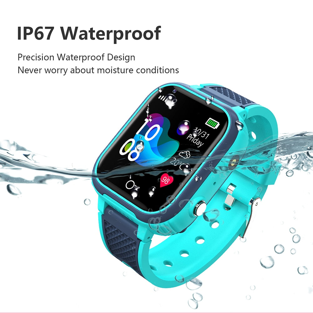 LT21 4G Smartwatch Kids GPS WIFI Video Call SOS IP67 Waterproof Camera Monitor Tracker Location Phone Watch Boys Girls Gifts 0 DailyAlertDeals