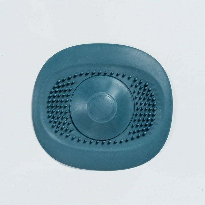 Bathroom Washbasin Drain Hair Catcher Irregular Pattern Bath Stopper Plug Sink Strainer Filter Kitchen Accessory Dropshipping 0 DailyAlertDeals Blue
