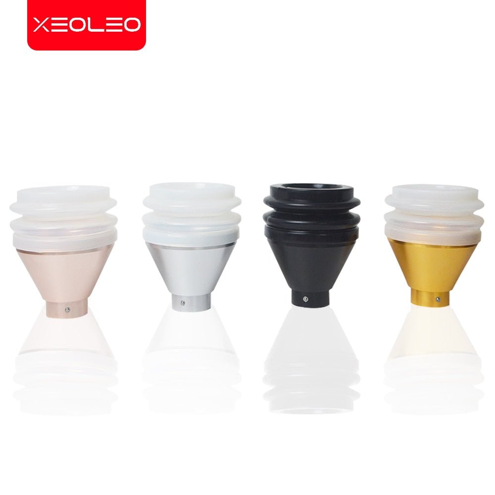 Xeoleo Coffee grinder Blow hopper Aluminum Coffee hopper suitable for different grind machine 35mm diameter Coffee hopper DailyAlertDeals