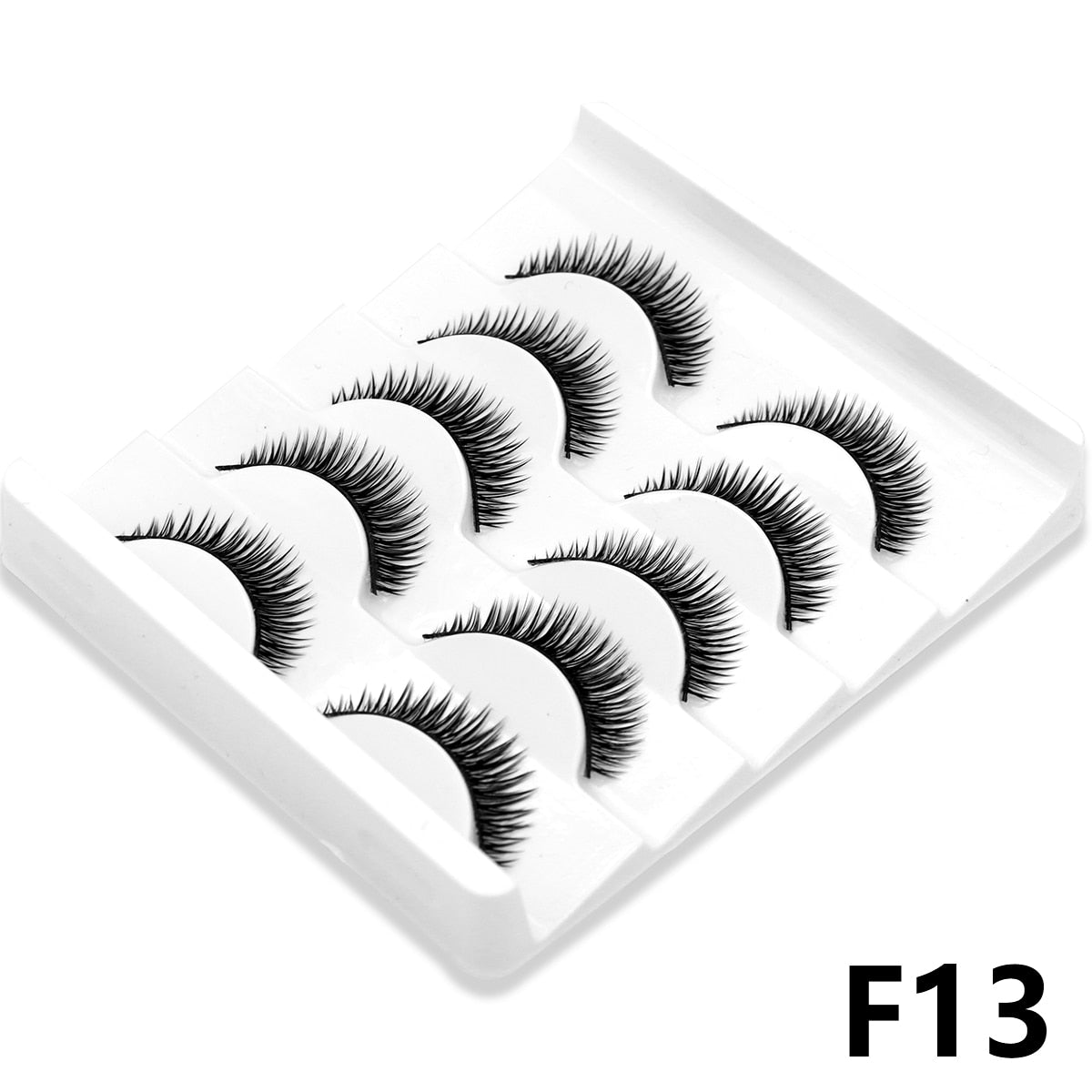 GROINNEYA lashes 5/10/20 pairs 3D Faux Mink Lashes Natural False Eyelashes Dramatic Volume Lashes Eyelash Extension Makeup 0 DailyAlertDeals 5pairs-F13-1 China