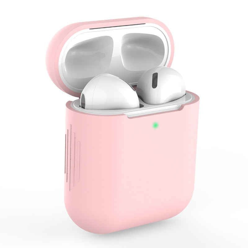 Silicone Earphone Cases For Airpods 1/2, Airpods Case Headphones Case Protective Case For Apple Airpods 1/2 Airpods Covers Silicone Earphone Cases For Airpods DailyAlertDeals 03