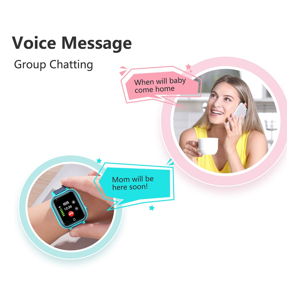 LT21 4G Smartwatch Kids GPS WIFI Video Call SOS IP67 Waterproof Camera Monitor Tracker Location Phone Watch Boys Girls Gifts 0 DailyAlertDeals