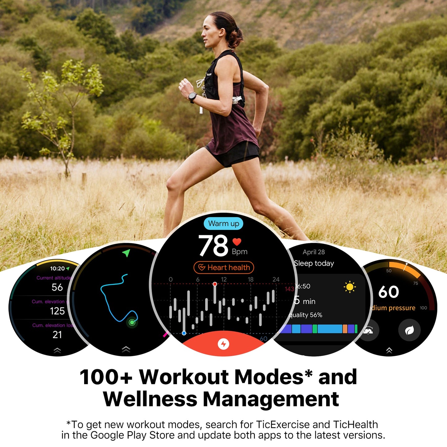 TicWatch Pro 3 Ultra GPS Wear OS Smartwatch Men Qualcomm 4100 Mobvoi Dual Processor System Watch Blood Oxygen Monitoring smart watch DailyAlertDeals