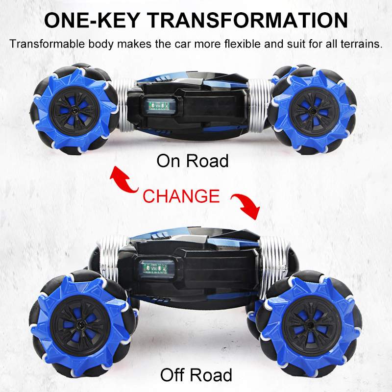 RC Car 4WD Radio Control Stunt Car Gesture Induction Twisting Off-Road Vehicle Drift RC Toys With Light & Music RC Car Toys for children DailyAlertDeals