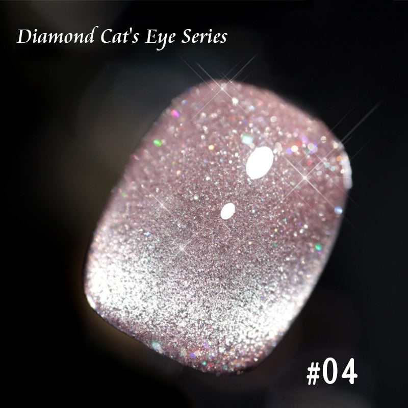 SKVP Gel Nail Polish Cat Eye Gel Semi Permanent Uv Varnish Gel Nail Art 8ML Glitter Effect Off Nail Polish Gel For Nails Design nail polish DailyAlertDeals Cat Eye 04