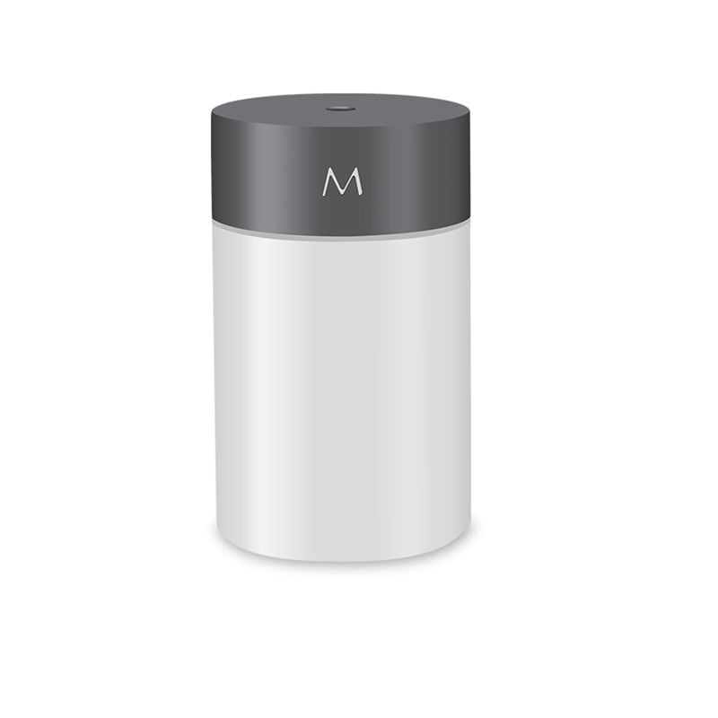 260ML Air Humidifier Ultrasonic Mini Aromatherapy Diffuser Portable Sprayer USB Essential Oil Atomizer LED Lamp for Home Car 0 DailyAlertDeals Grey