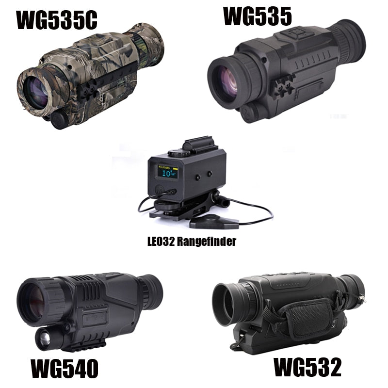 WG540 Infrared Digital Night Vision Monoculars with 8G TF card full dark 5X40 200M range Hunting Monocular Night Vision Device Infrared Digital Night Vision Monoculars DailyAlertDeals